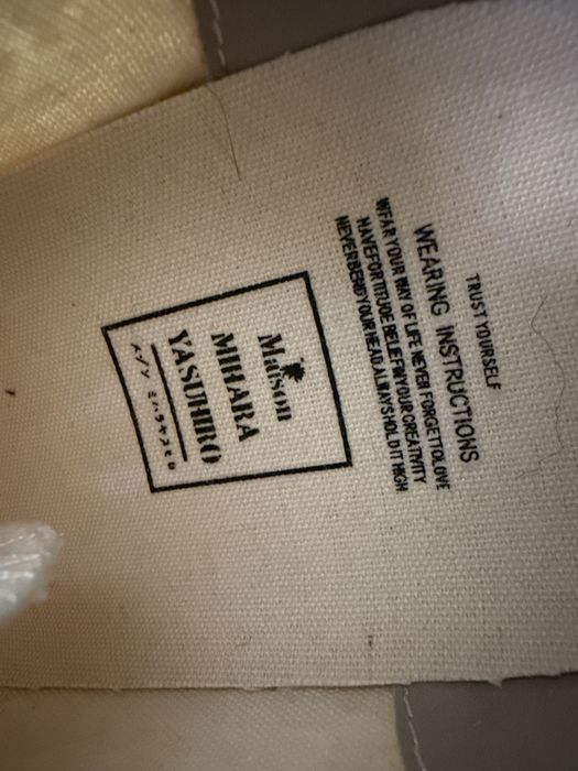 Maison Mihara Yasuhiro – чисто нови, №45 balenciaga чехли slide.  balenciaga runner сиви малко носени 45 номер
