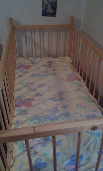 Нова масивна бебешка кошара 170лв