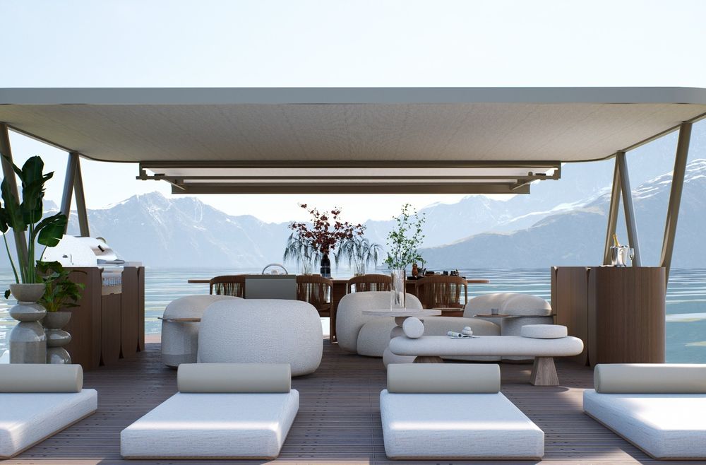 Trimaran (ponton) electric