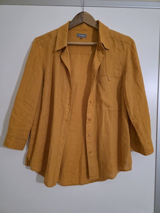 Ленена риза шафрановожълта