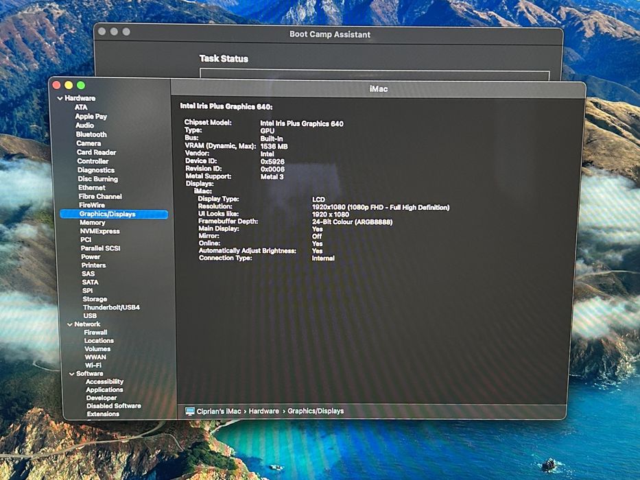 iMac 21,5 inch 2017 16 gb ram 500 SSD