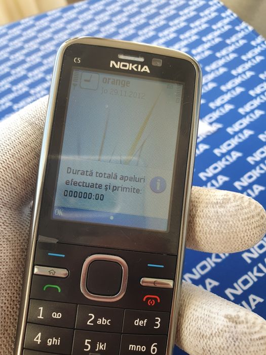 Nokia C5-00 Black 5.0 Mega Pixel Nou Original!