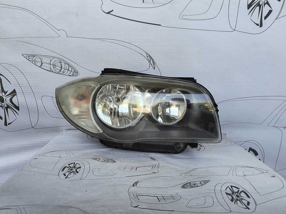 Far Dreapta Uk Halogen Bmw 1 E81 E87 2009 / 2007-2011 Cod OEM 63117249652 (1E1)