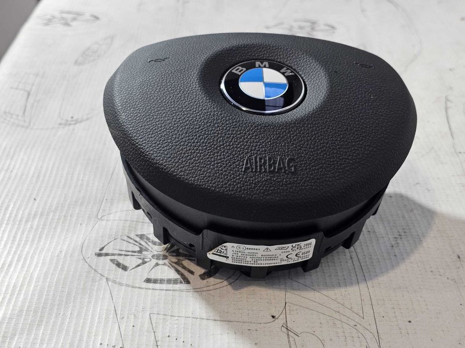 Airbag volan șofer BMW Seria 1 E81 E87 / Seria 3 E90 E91 2004-2013 2011 2.0d 105kW Cod OEM: 326884664-05, 326884664, 32306884664 (5E3)