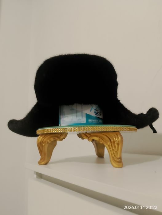 Норковая мужская шапка