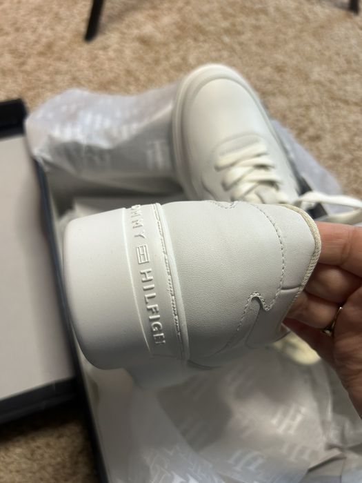 Маратонки сникърси с висока подметка женски оригинални Tommy Hilfiger