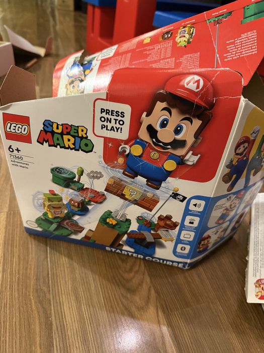 без човечето лего Super mario