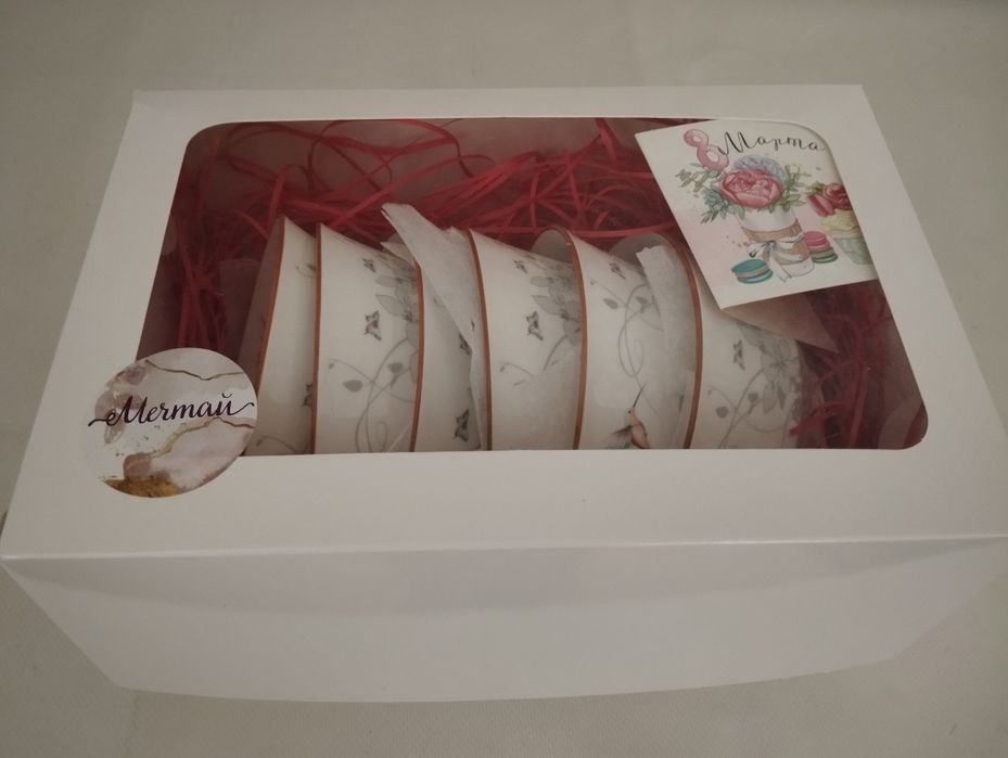 Пиалки 6шт новые