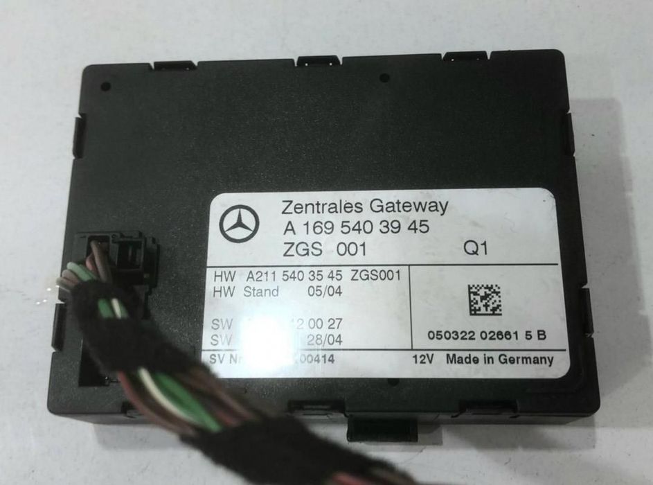 Calculator confort a1695403945 Mercedes-Benz A-Class W169 [2004 - 200