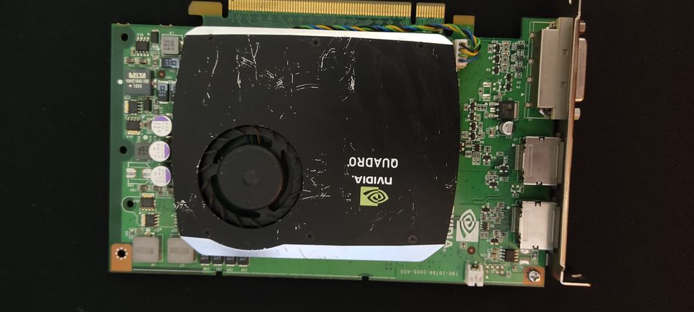 Видеокарта NVIDIA QUADRO FX 580