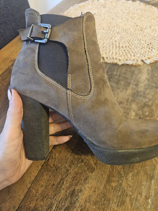 Боти велур 38 номер