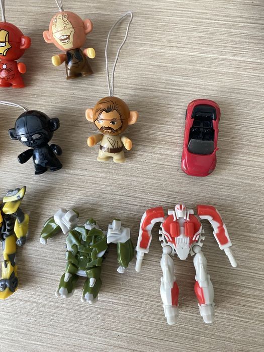 Kinder Star Wars, MARVEL, Transformers, Funko Pop Игрушки Киндер
