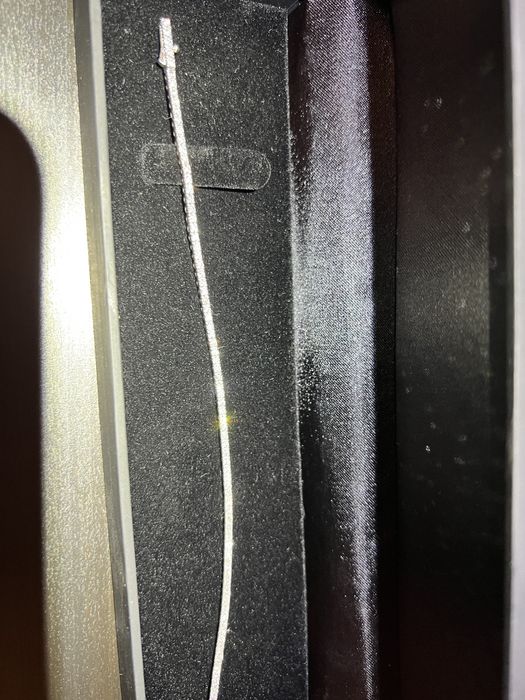 Bratara aur alb cu diamante !