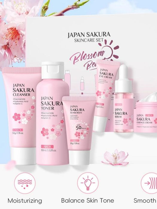 Japan sakura cosmetiks  skincare cet