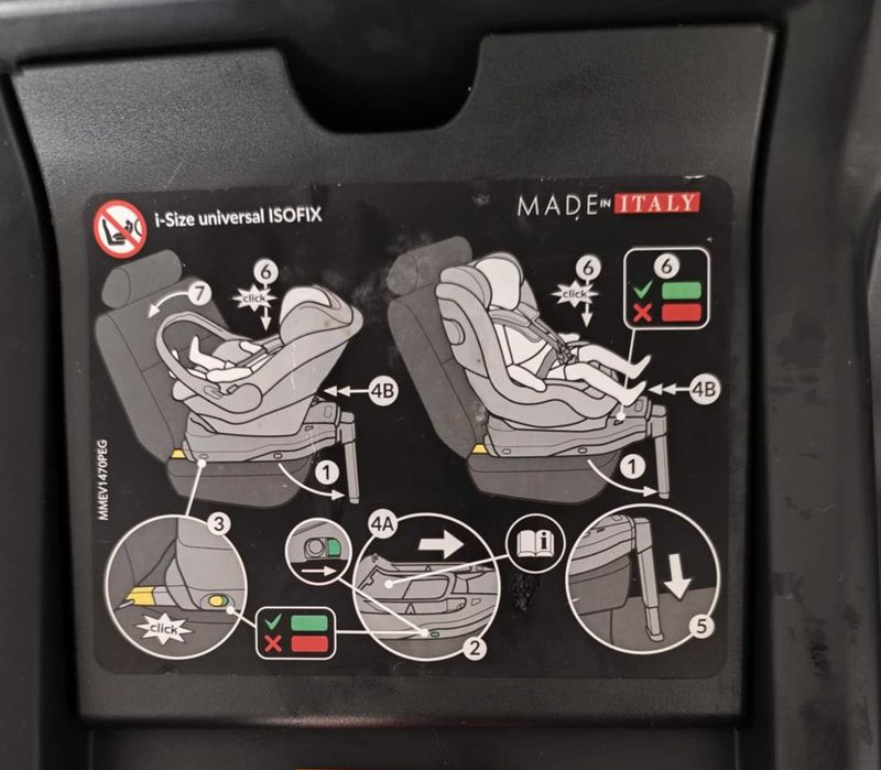 Изофикс база / Isofix i-size Peg Perego