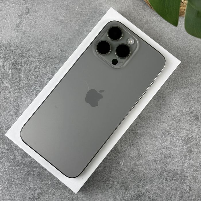 Iphone 15 Pro Max Natural Titanium 256Gb телефон айфон iphone