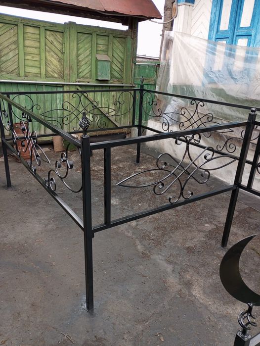 Кресты, оградки,печи