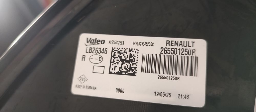 Lampa,stop Dacia bigster stânga și dreapta cod 265559858R, 265501250R