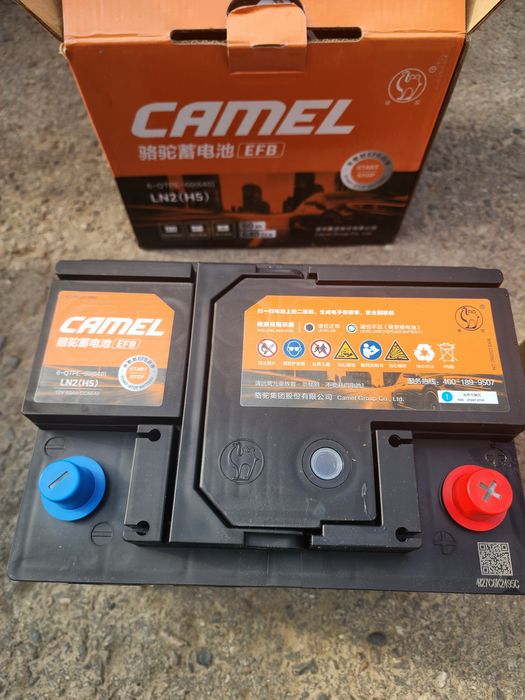 Оригинальные аккумуляторы Camel EFB 60 для старт стоп  Crider Monza