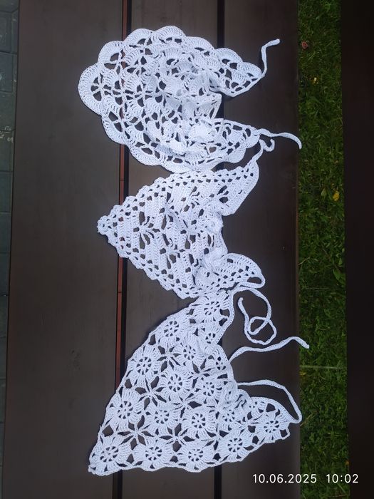 Трендовые вязанные косынки ручной работы