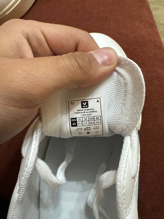 Кроссовки Veja Campo white blue