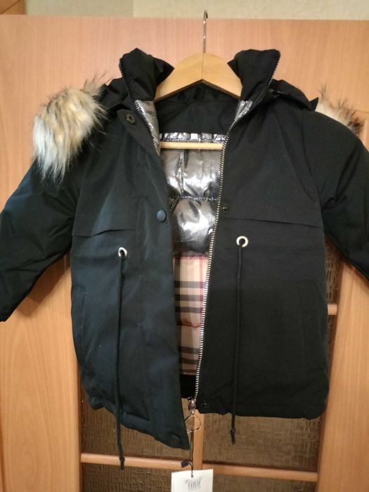 Куртка зимняя на девочку 2 вида