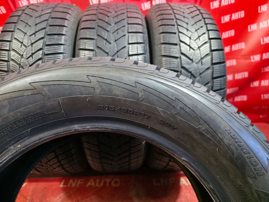 Anvelope de IARNA - 215/65/17 - GoodYear - 6.37 MM - DOT 2019 !