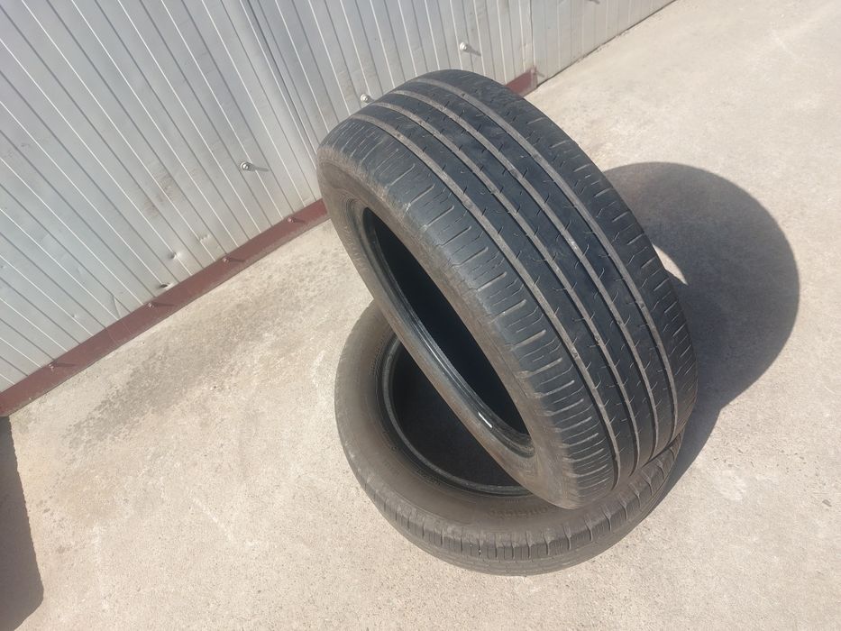 125 lei bucata! Doua anvelope de vara 205 55 r16 Continental Ecocontact 6