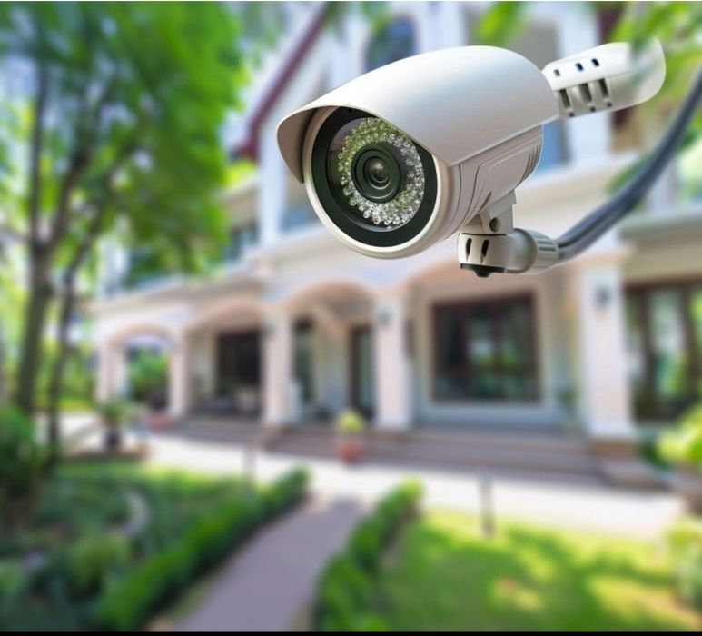 Установка камера видеонаблюдения