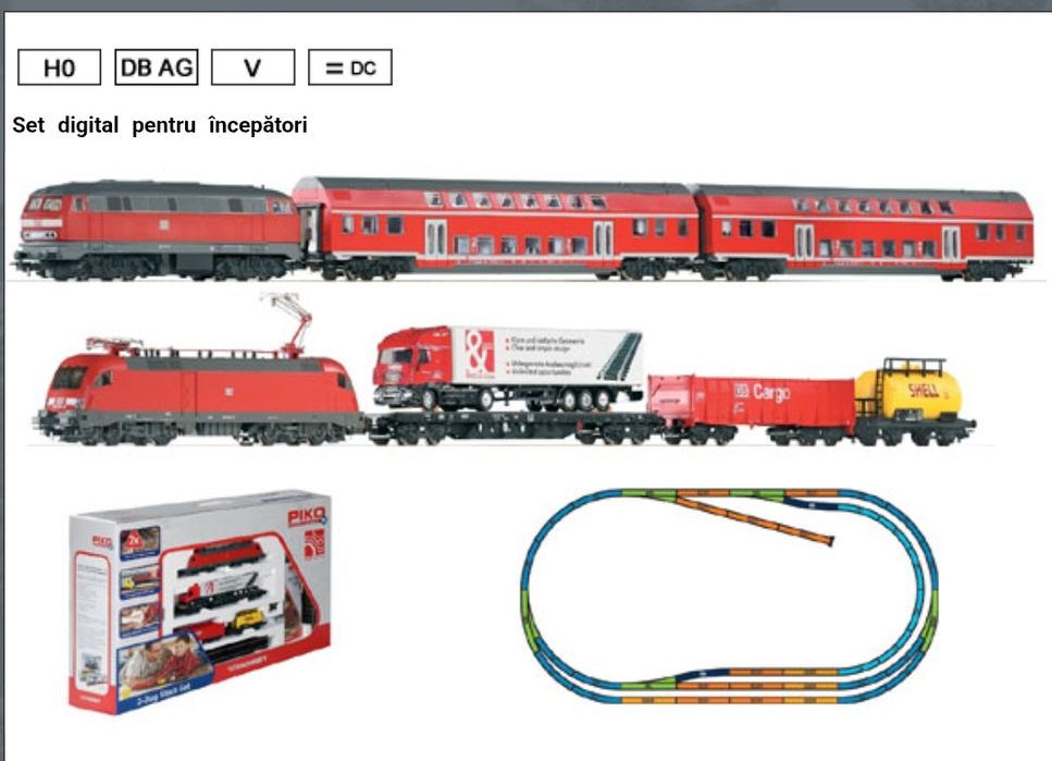 Piko 57175 Set digital 2 garnituri de tren