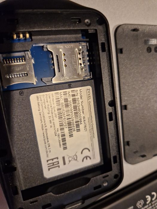 Zyxel router 4G LTE Wah7601