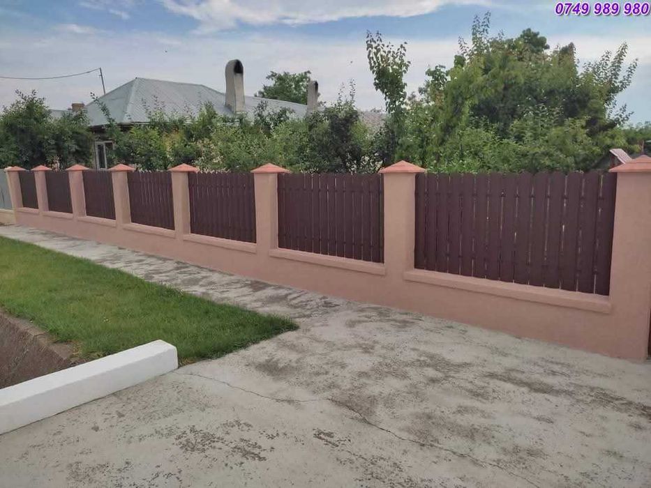 Garduri din panou stil jaluzele, din sipca metalica, tabla, plasa, BCA