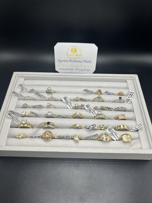 Inele aur 14/18k diverse modele si marimi