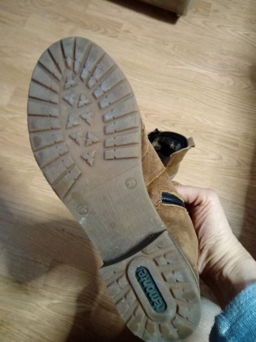 Боти естествен велур Remonte