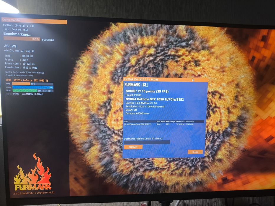 Видеокарта GTX 1050Ti