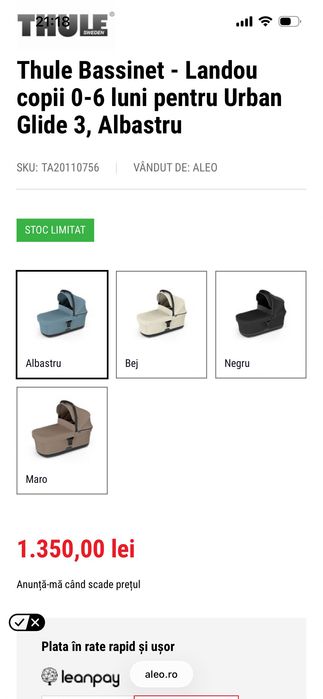 Landou Thule de vanzare