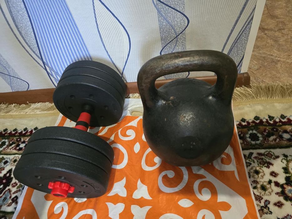 Штанги, гантели, гири, блины, грифы