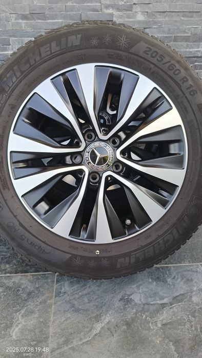 Jante *Noi originale bicolor "16 Mercedes  A,B,C Klasse, Michelin Alpi