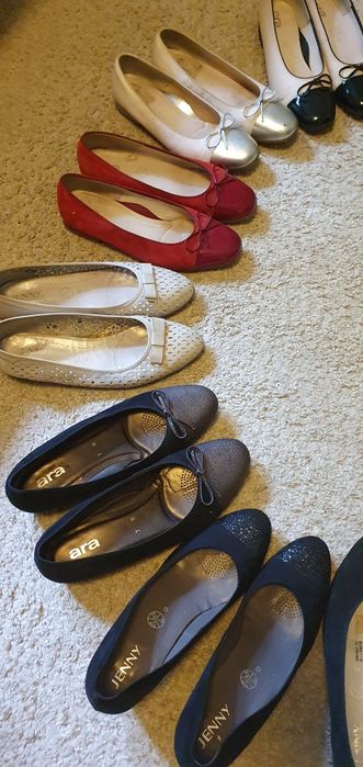 Pantofi balerini Ara piele naturala 41 uk 7