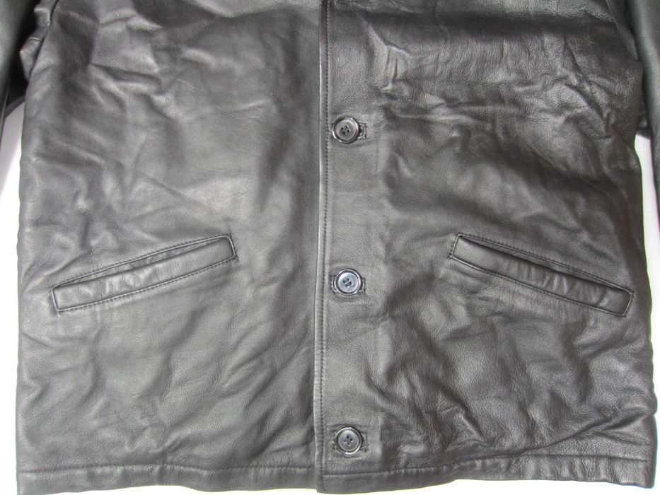 Haina piele Johns & Son's, masura 46,stare f. buna  vezi DESCRIEREA