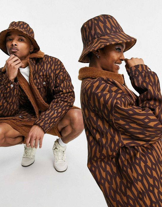 Adidas x IVY Park Monogram Denim Jacket ОРИГИНАЛНО яке - L-XL