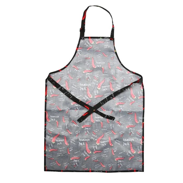 Готварска престилка с люти чушки , престилка за готвачи