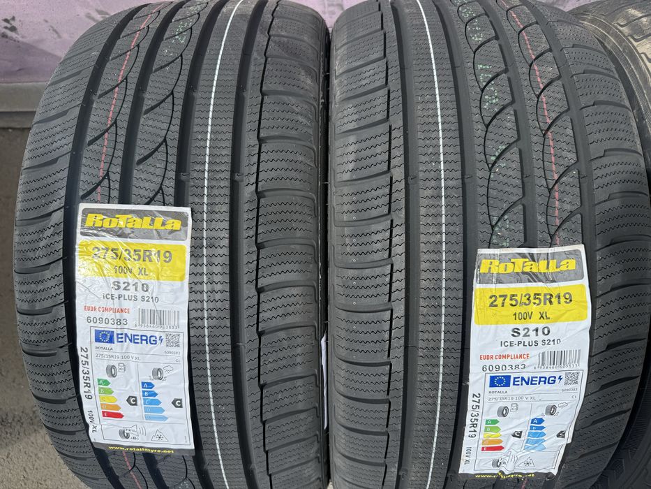 275/35 R19 + 245/40 R19 ROTALLA WINTER anvelope noi iarna 2025