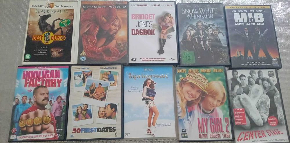 Продавам филми на ДВД дискове. Оригинални.