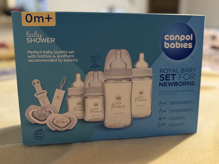 Комплект за новородено Canpol Babies – шишета и биберони (използвани)