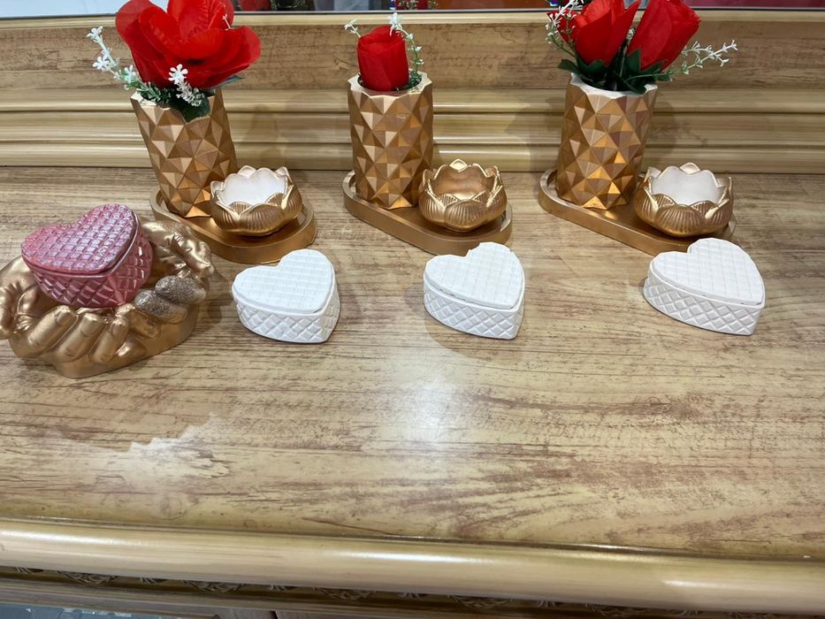 Золотой скульптурный набор