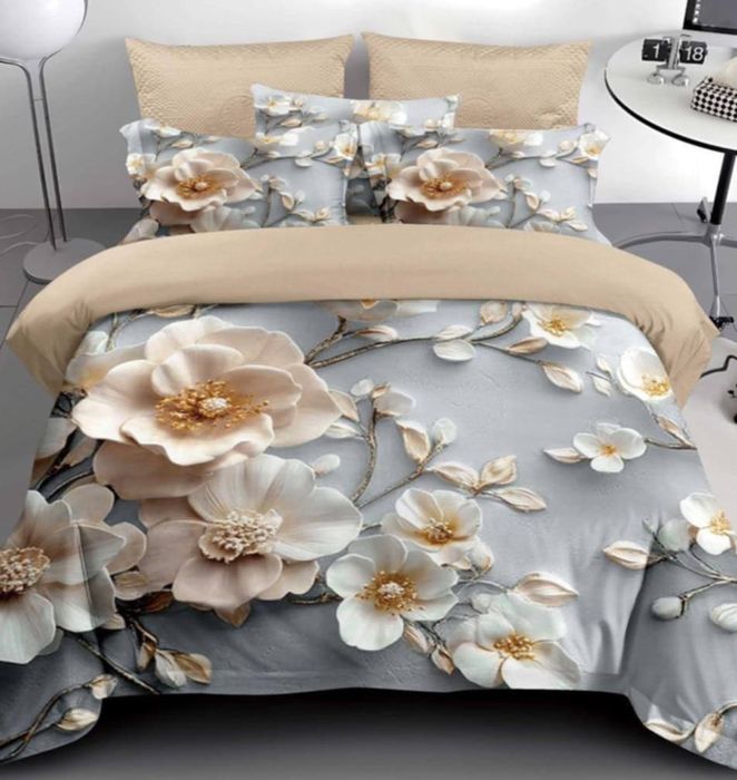 Lenjerie de pat finet 6 piese pentru pat dublu