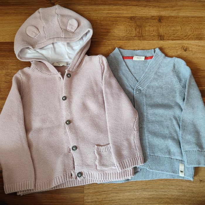 Плетени детски жилетки