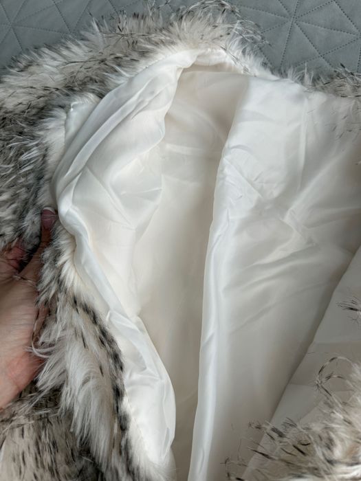 Пухено палто супер комфортно