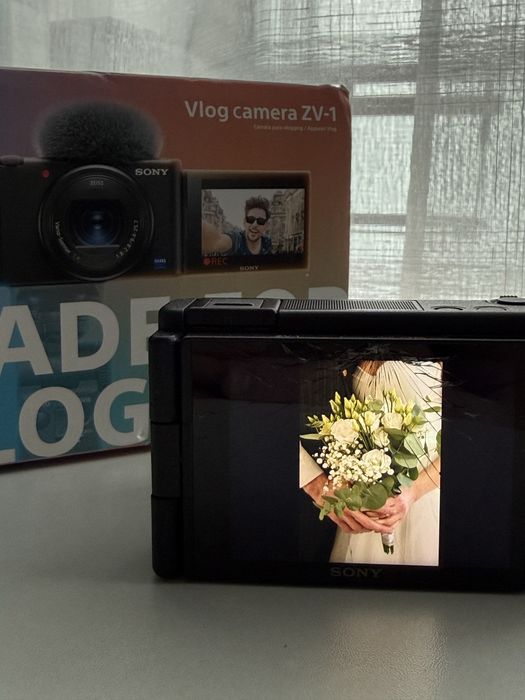 Camera vlogging 4k Sony Zv1